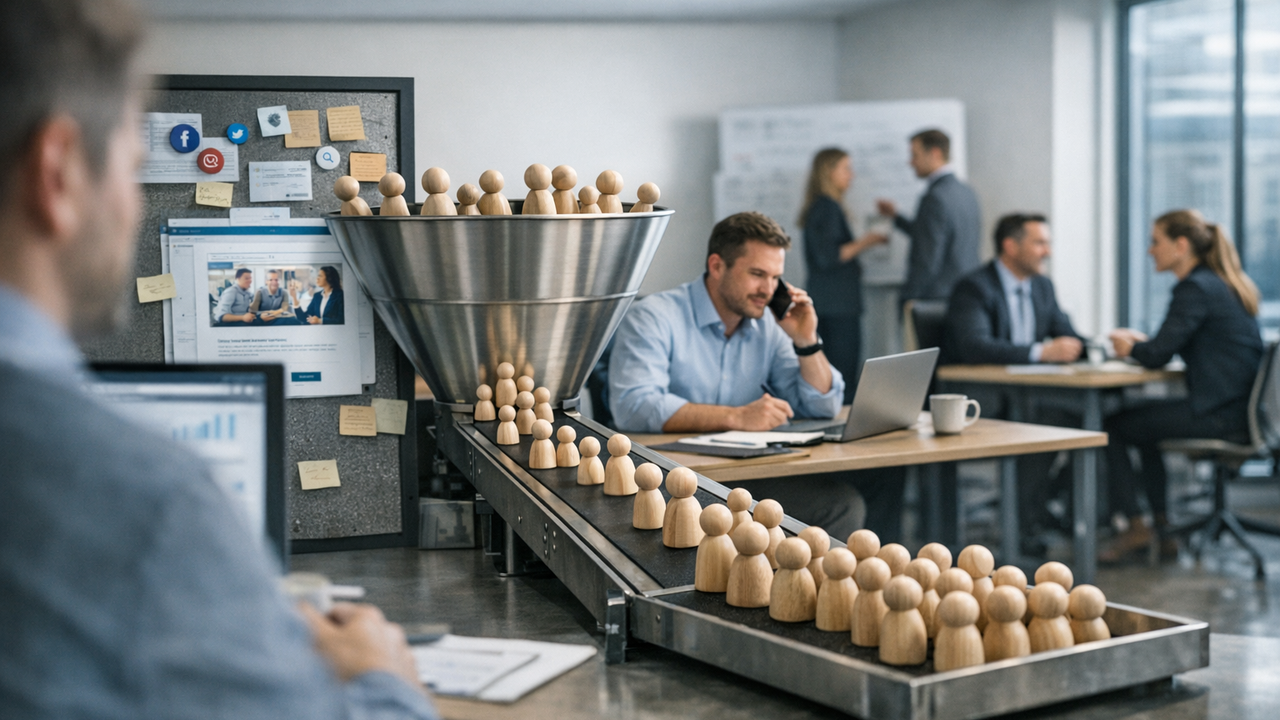 From Traffic to Leads: How Our System Works in 7 Practical Stages